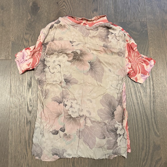 Allsaints Floral Hawaiian short sleeve shirt - Picture 4 of 4